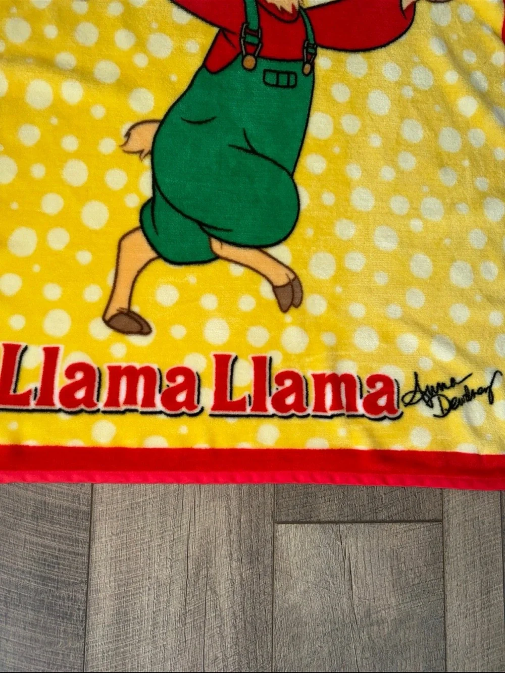 Llama Llama Blanket